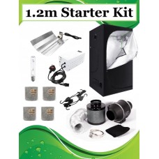 1.2 x 1.2 x 2 Grow Tent Kit, 4" ventilation Kit, Magnetic Lighting Kit (Option 1)